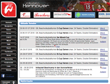 Tablet Screenshot of gfl-hannover.de